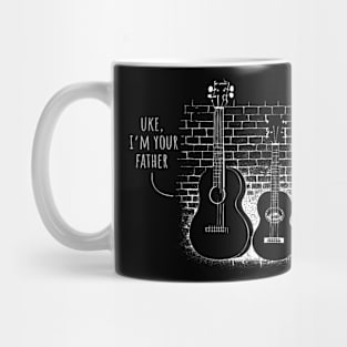 Uke I Am Your Father - Ukulele Acoustic Guitar Joke Mug